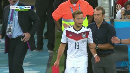 Hansi Flick – Germany v Argentina – 2nd half 2
