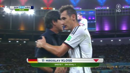 Joachim Löw – Germany v Argentina – 2nd half 5