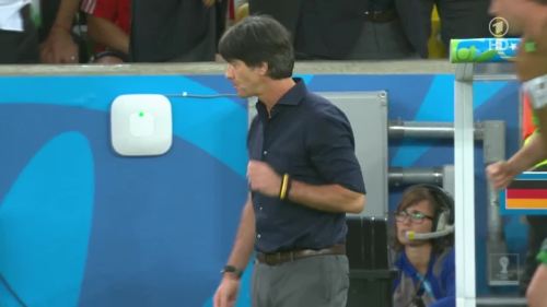 Joachim Löw – Germany v Argentina – 2nd half 6