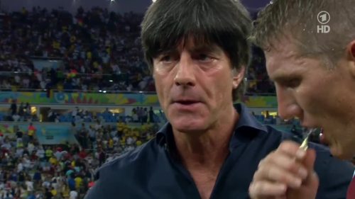 Joachim Löw – Germany v Argentina – extra time 1