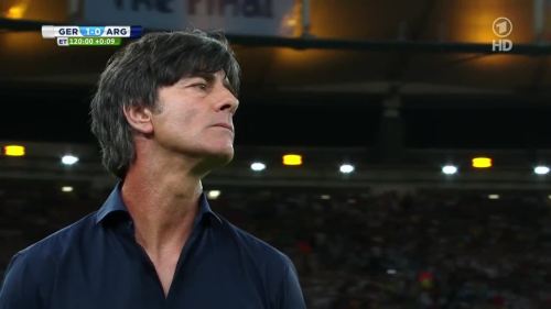 Joachim Löw – Germany v Argentina – extra time 19