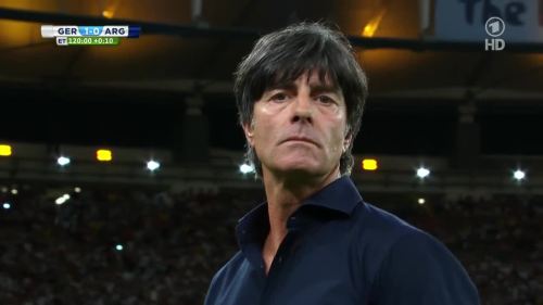 Joachim Löw – Germany v Argentina – extra time 20