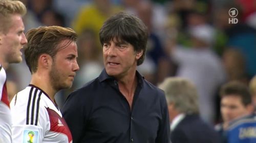 Joachim Löw – Germany v Argentina – extra time 6