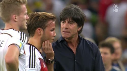 Joachim Löw – Germany v Argentina – extra time 7