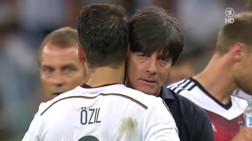 Joachim Löw & Hansi Flick – Germany v Argentina – extra time 10