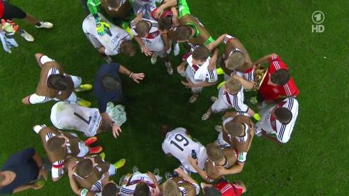 Joachim Löw & Hansi Flick – Germany v Argentina – extra time 3
