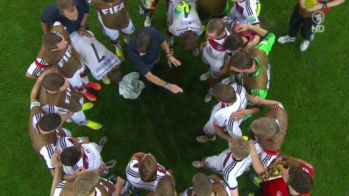 Joachim Löw & Hansi Flick – Germany v Argentina – extra time 4