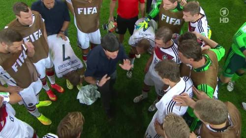 Joachim Löw & Hansi Flick – Germany v Argentina – extra time 5