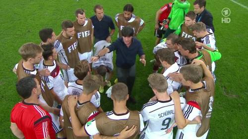 Joachim Löw & Hansi Flick – Germany v Argentina – extra time 8