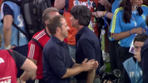 Joachim Löw & Hansi Flick – Germany v Argentina – post-match show 11