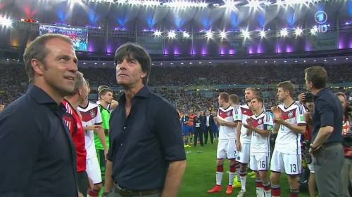 Joachim Löw & Hansi Flick – Germany v Argentina – post-match show 13