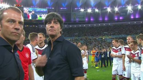 Joachim Löw & Hansi Flick – Germany v Argentina – post-match show 16