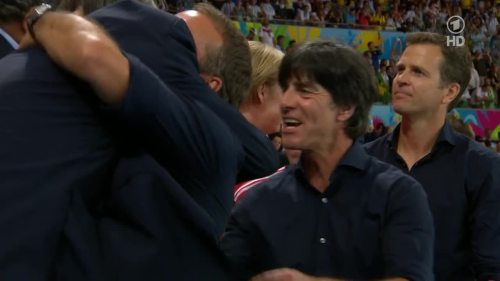 Joachim Löw & Hansi Flick – Germany v Argentina – post-match show 25