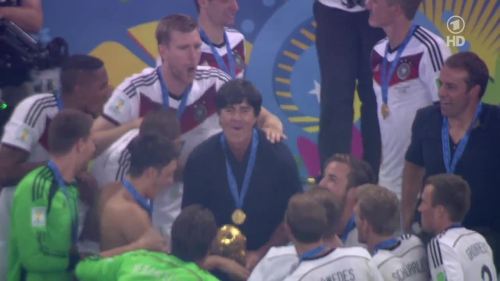 Joachim Löw & Hansi Flick – Germany v Argentina – post-match show 34