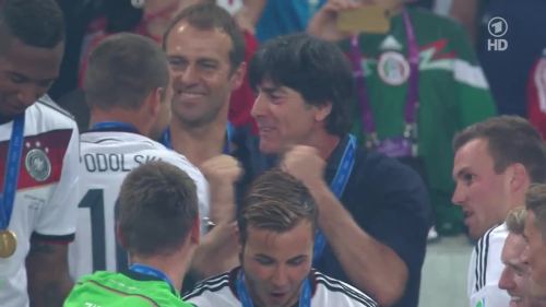 Joachim Löw & Hansi Flick – Germany v Argentina – post-match show 39