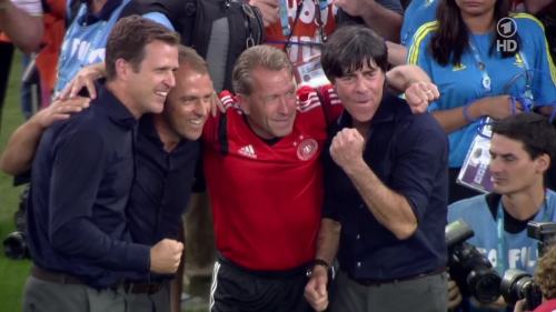 Joachim Löw & Hansi Flick – Germany v Argentina – post-match show 8