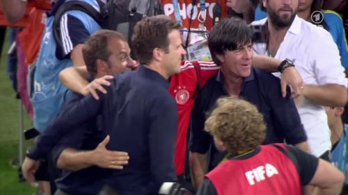 Joachim Löw & Hansi Flick – Germany v Argentina – post-match show 9