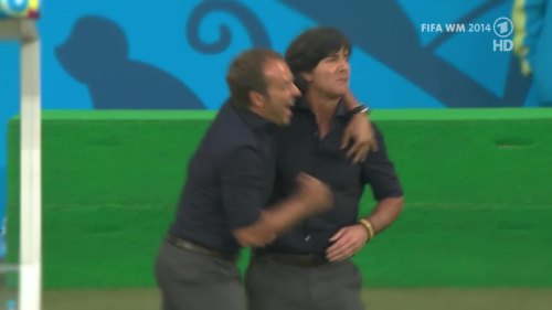 Joachim Löw & Hansi Flick – Germany v Argentina – pre-match show 14