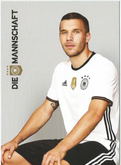Lukas Podolski – die Mannschaft 2016 card 1
